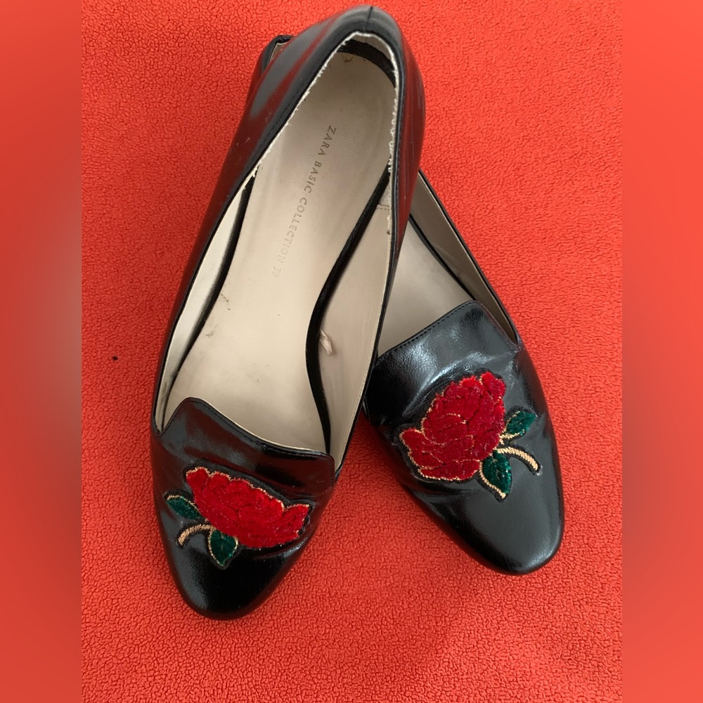 Zara flat shoes